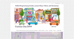 Desktop Screenshot of curiouscitydpw.com